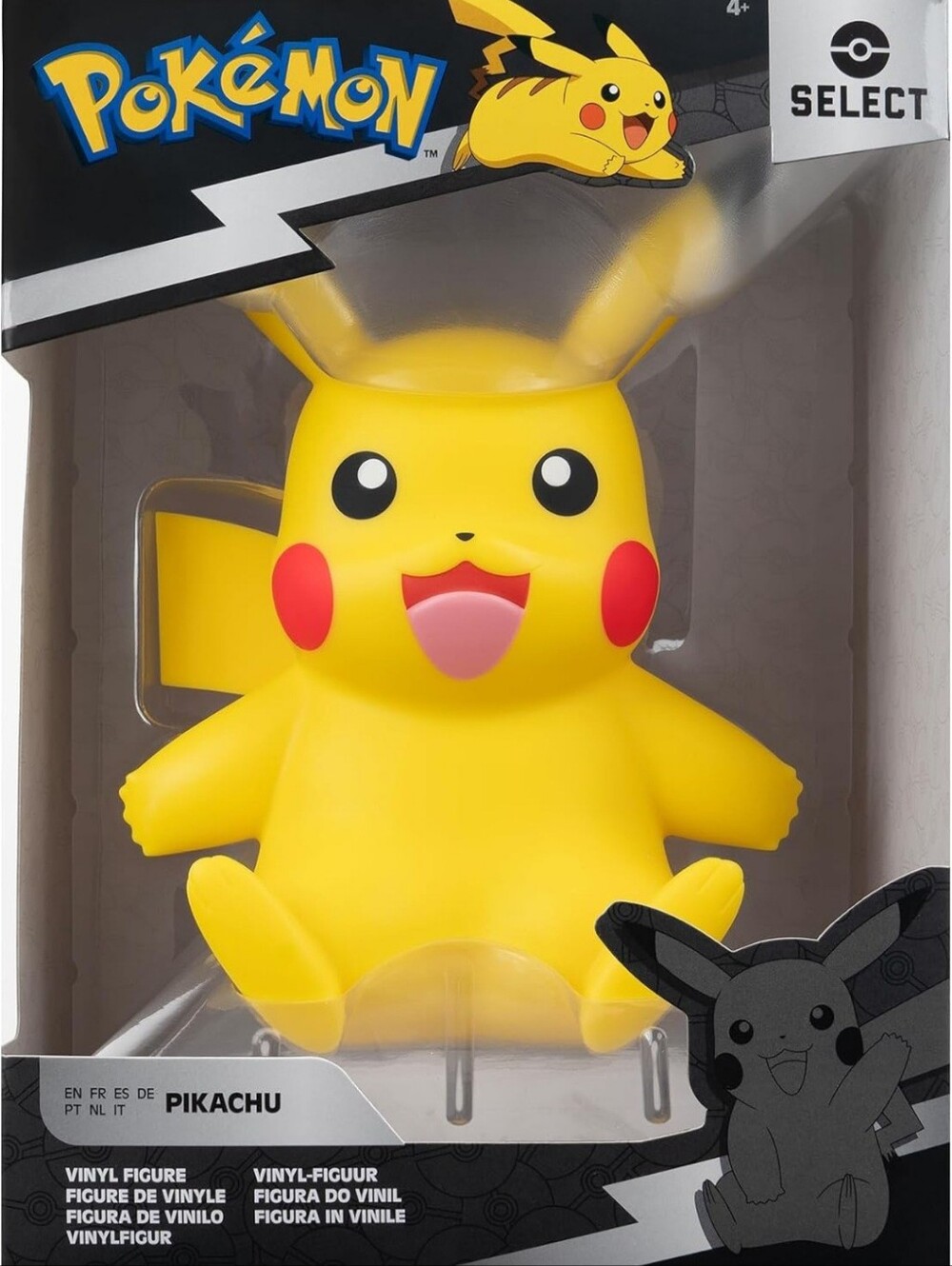 Collectible Pikachu Yellow Vinyl Figure - Pokémon Brand
